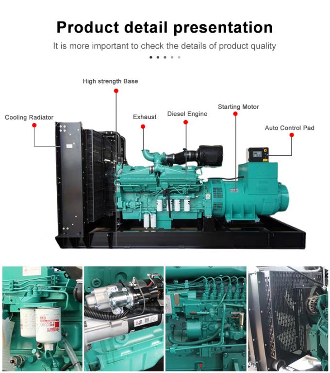 Cummins Power 22KW 27.5KVA Industrial Diesel Generator For Telecom Towers 0