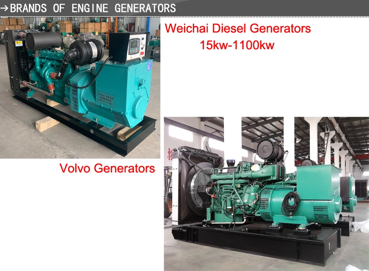 Generator Diesel 30kw Price with Yuchai Engine Stamford Alternator Three Phase 50Hz 400V