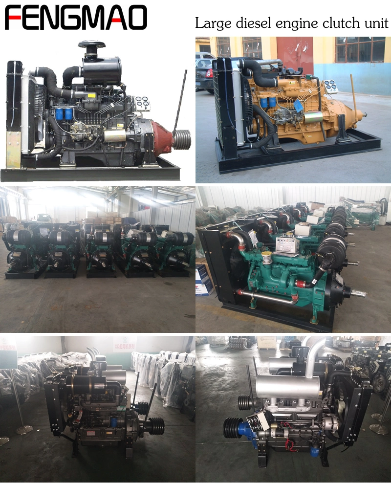 Fixed Power Diesel Crusher Engine Pump Special Clutch Unit