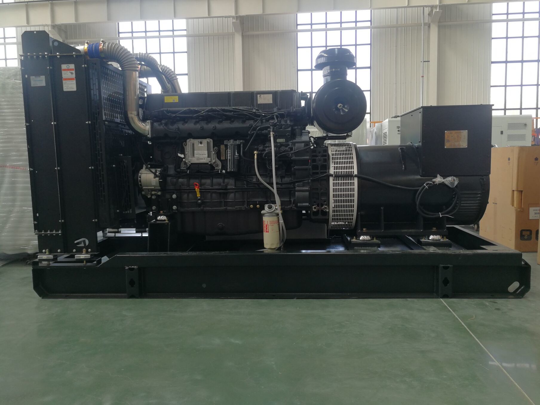 Zt Riesel 4ZT4.1-G21 Shanghai Diesel Generators 50kw With Electric Self Starting ...